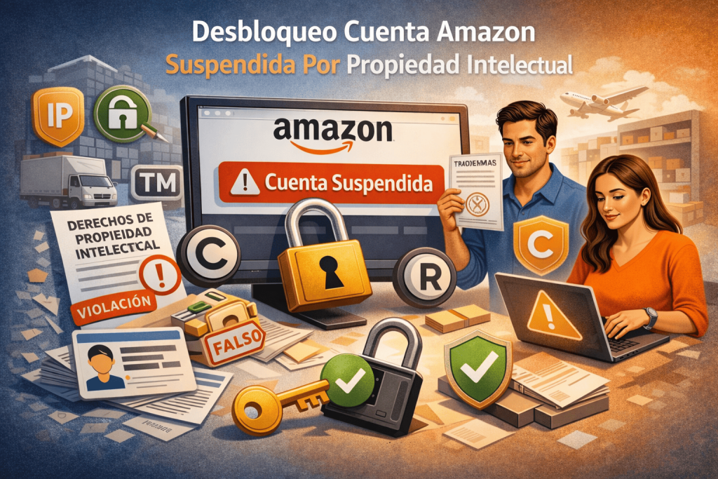 Desbloqueo Cuenta Amazon Suspendida Por Propiedad Intelectual